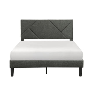 Raina Queen Platform Bed Gray