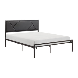 Rhea Queen Platform Bed Black